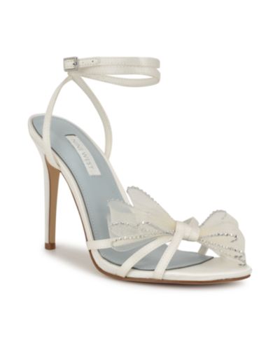 Nine West Женские свадебные босоножки Minky Bridal Stiletto Heel