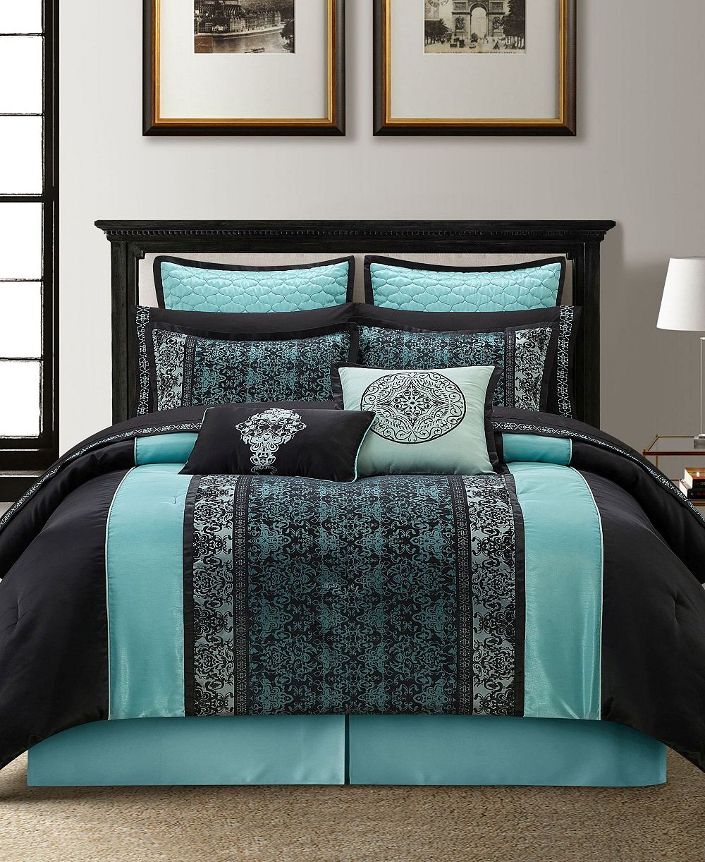 Комплект постельного белья Stratford Park Arabesque 12-Pc. Comforter Set, California King
