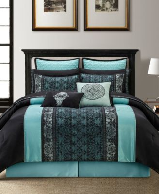 Комплект постельного белья Stratford Park Arabesque 12-Pc. Comforter Set, California King