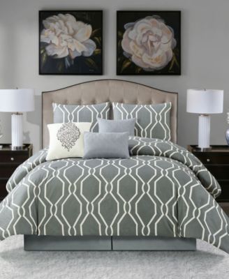 Stratford Park Arlet Геометрический комплект постельного белья 7-Pc. King