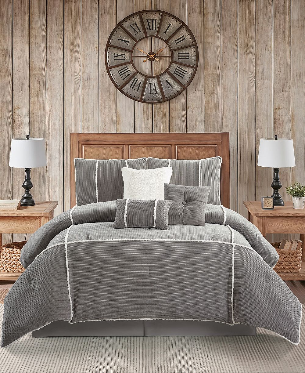 Комплект из 7 предметов Stratford Park Arvada Solid Cabin Style, King