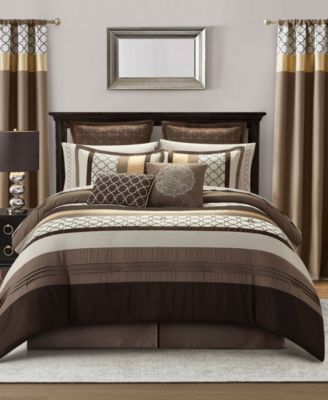 Комплект покрывал Stratford Park Avalon Geometric, 16-Pc., California King