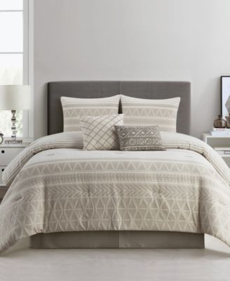 Stratford Park Cleluya Cotton 6-Pc. Comforter Set, California King