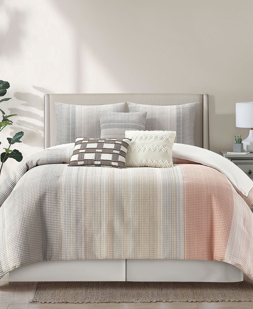 Stratford Park Комплект постельного белья Cosette Stripe 7-Pc. Queen
