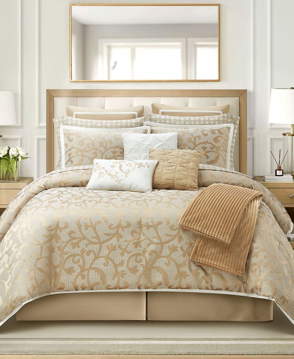 Stratford Park Johnella Paisley Комплект из 14 предметов Comforter Set, King