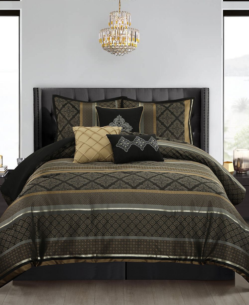 Комплект постельного белья Stratford Park Tefia Jacquard Damask, California King