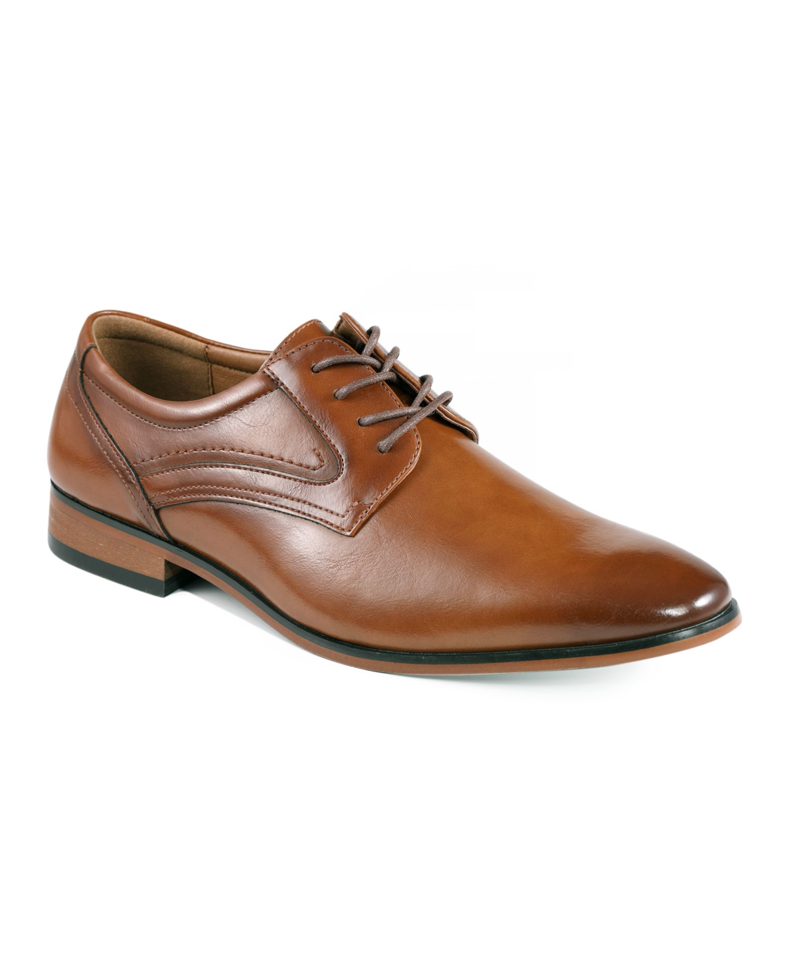 GUESS Men's Sameer Tapered Lace Up Dress Oxfords