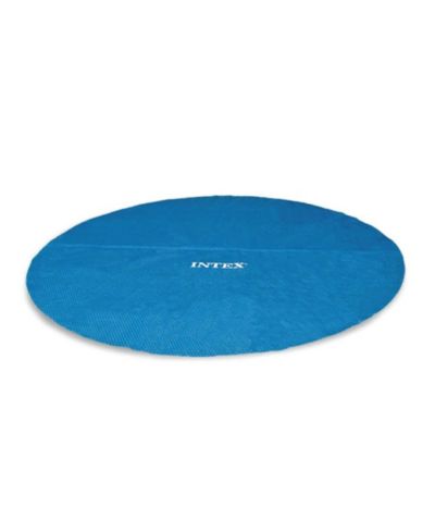 Солнечный чехол для бассейна Intex 15 Foot Round Easy Set Vinyl, Blue | 29023E
