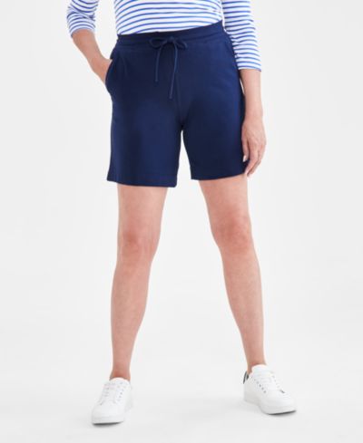 Style & Co Petite шорты с завязками и средней посадкой