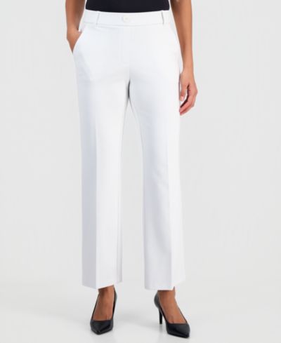 Женские брюки Kasper Mid-Rise Straight-Leg