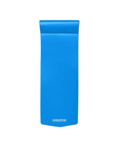 TRC Recreation Sunsation 1.75" Thick Foam Lounger Raft Pool Float, Bahama Blue