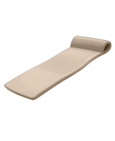 TRC Recreation Sunsation 1.75" Thick Foam Lounger Swimming Pool Float, Bronze