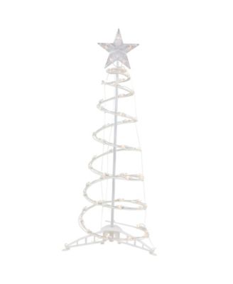 Northlight 3' Spiral Cone Tree Clear Lights