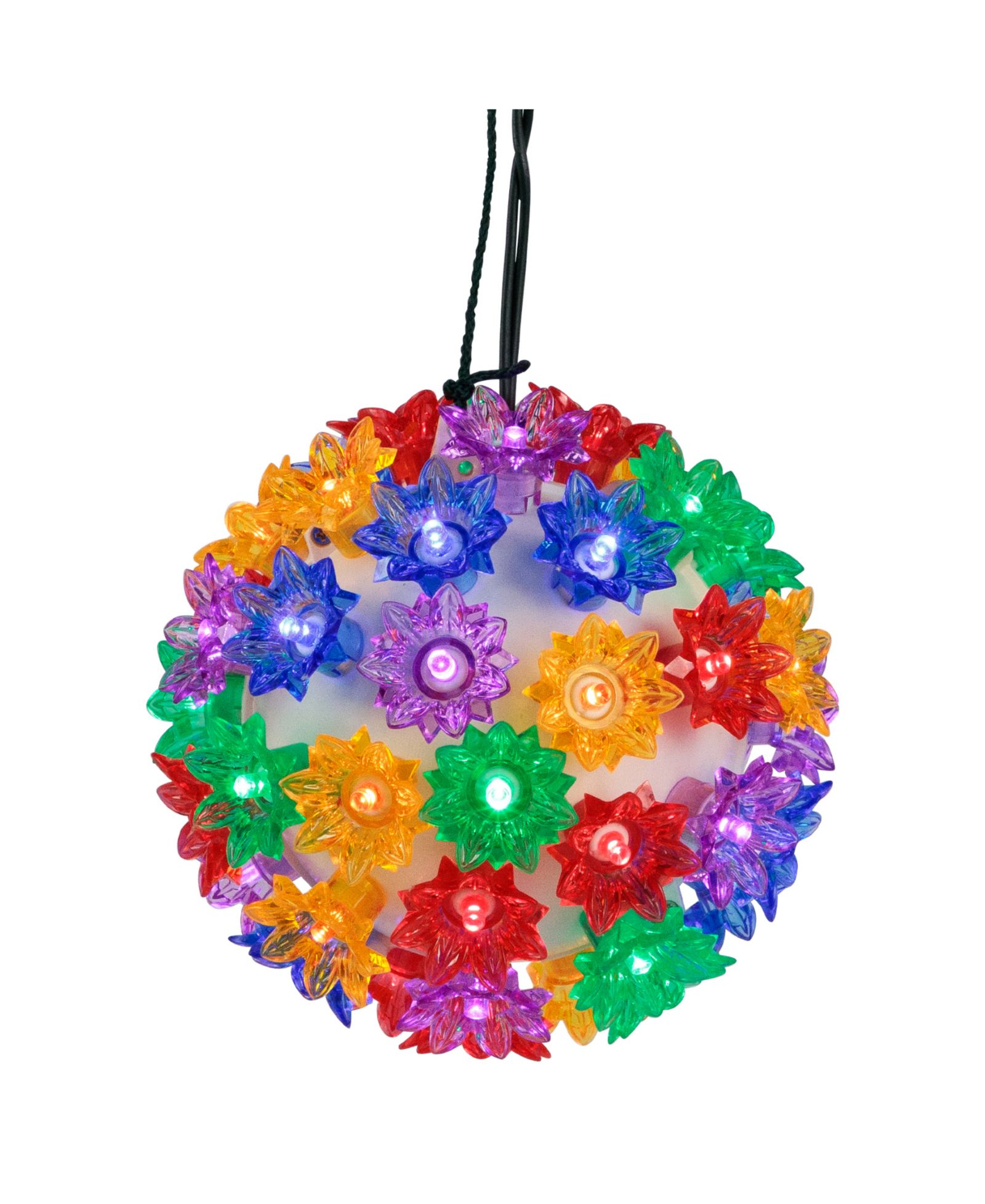Подвесной светильник Northlight LED Hanging Starlight Sphere 6-Inch Multicolor Lights