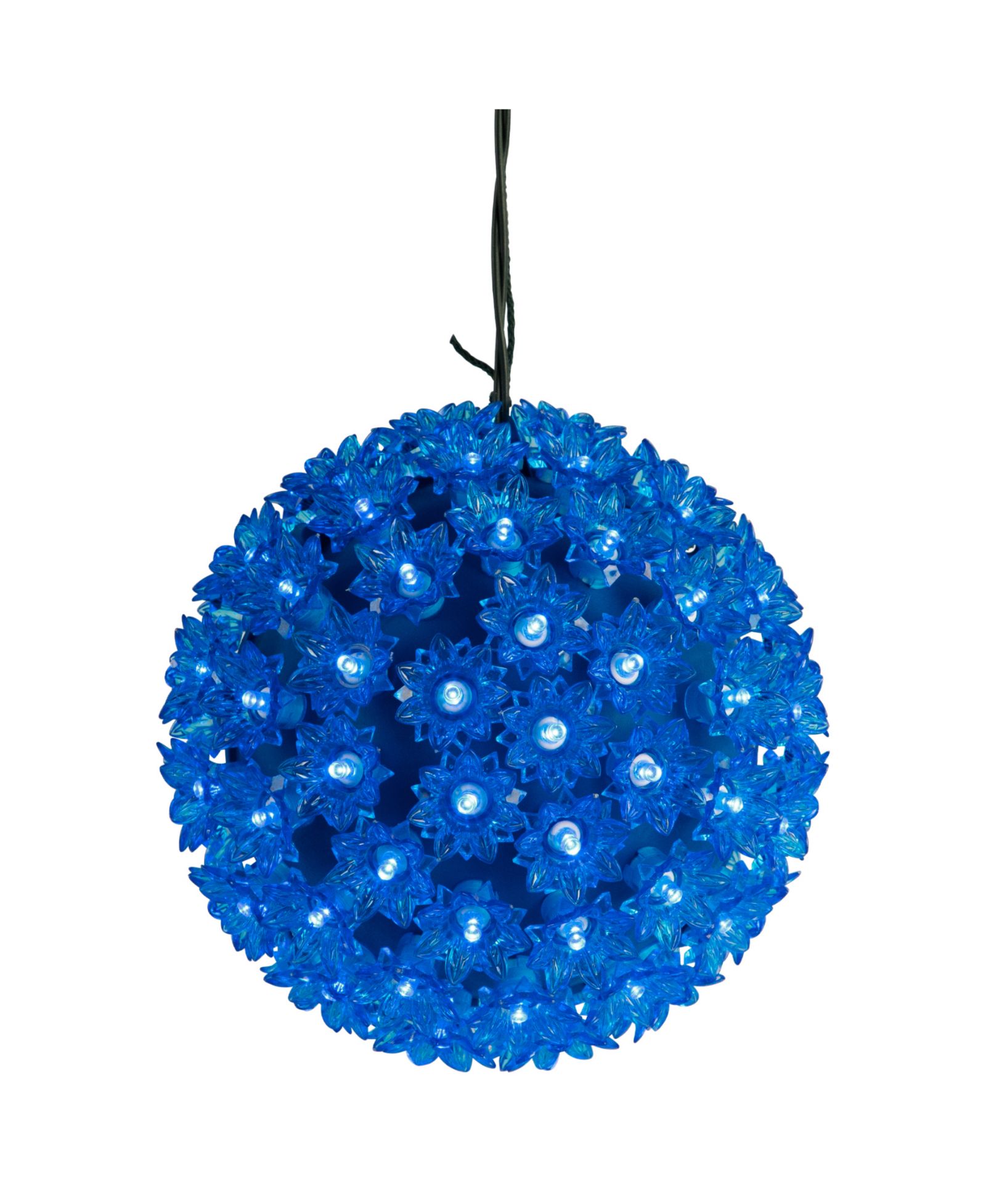 Подвесная сфера Northlight LED Hanging Starlight Sphere, 7.5-Inch, Blue Lights