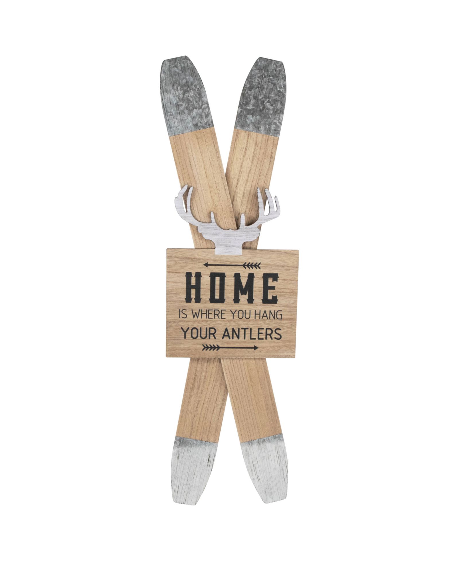 Деревянные лыжи Northlight "Home is Where You Hang Your Antlers"