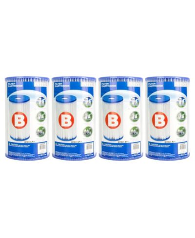 Intex Сменный картридж-фильтр Type B для бассейнов, 4 шт.