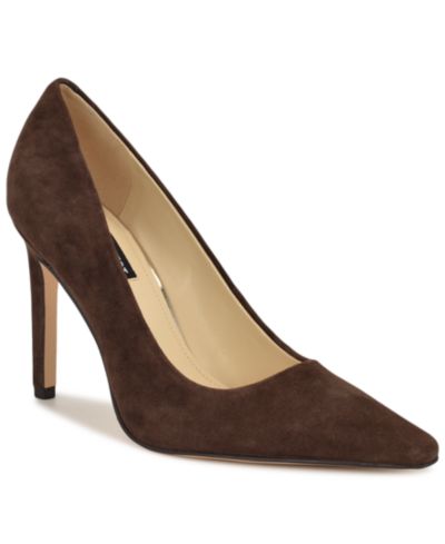 Dark Brown Suede