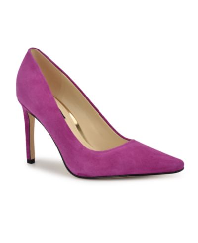 Magenta Suede