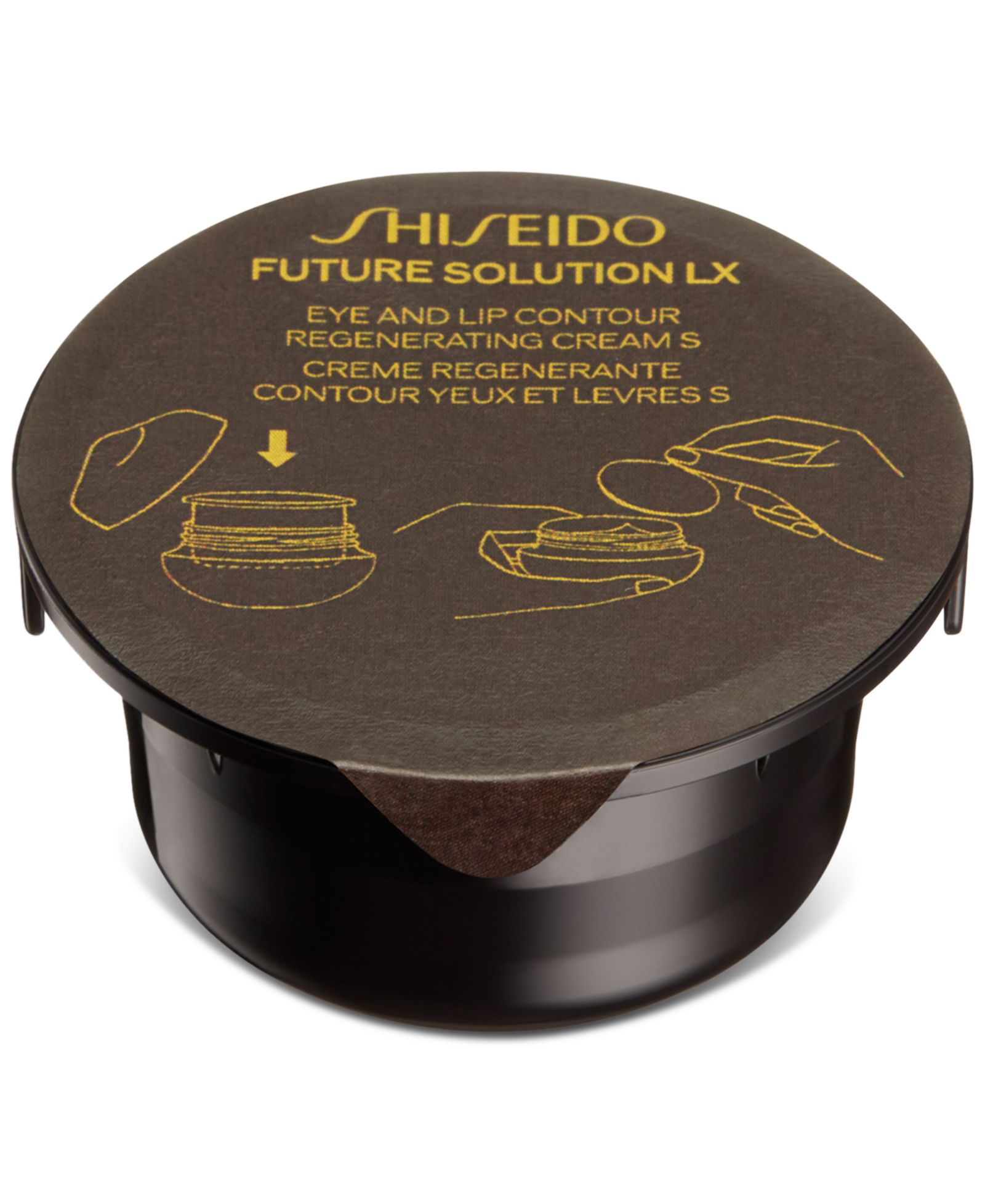 Shiseido Future Solution LX Eye & Lip Contour Regenerating Cream Refill, 0.6 oz.