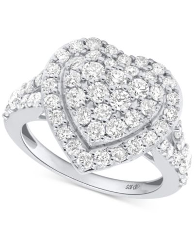 Кольцо Forever Grown Diamonds с бриллиантами Lab Grown в серебре или позолоченном серебре 14K