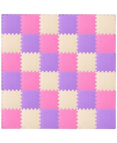 Pink/purple/beige