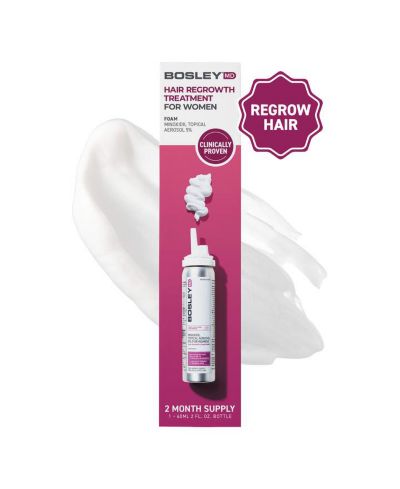 BosleyMD WOMEN's Hair Re-growth Foam 5% Minoxidil