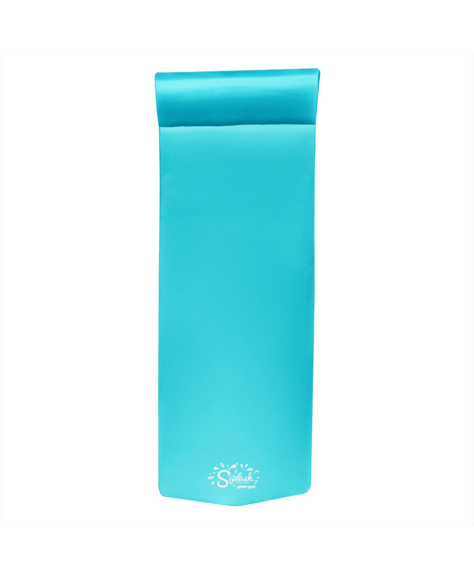 TRC Recreation Splash 1.25" Thick Foam Swimming Pool Float Mat, Tropical Teal