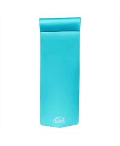 TRC Recreation Splash 1.25" Thick Foam Swimming Pool Float Mat, Tropical Teal