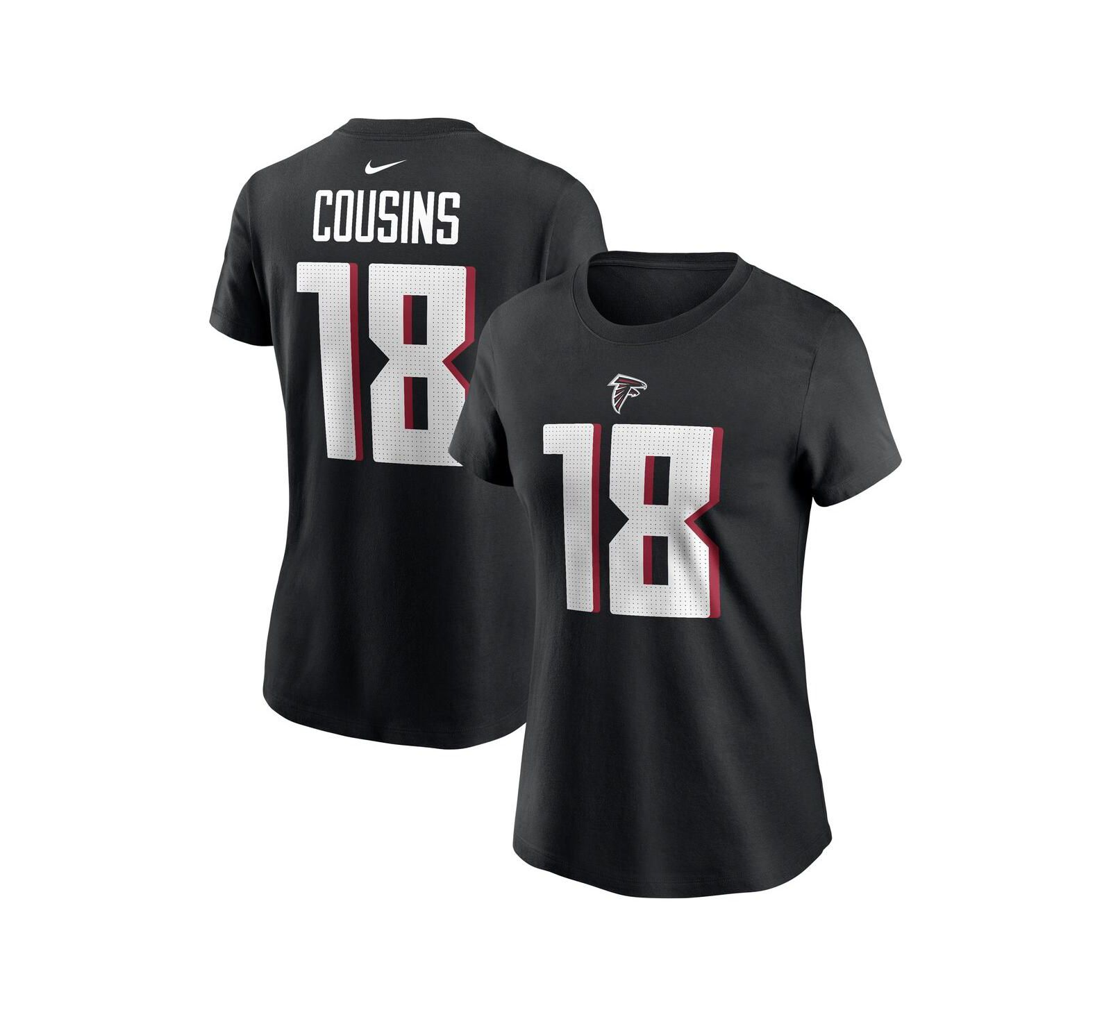 Nike Женская футболка Nike Kirk Cousins Black Atlanta Falcons