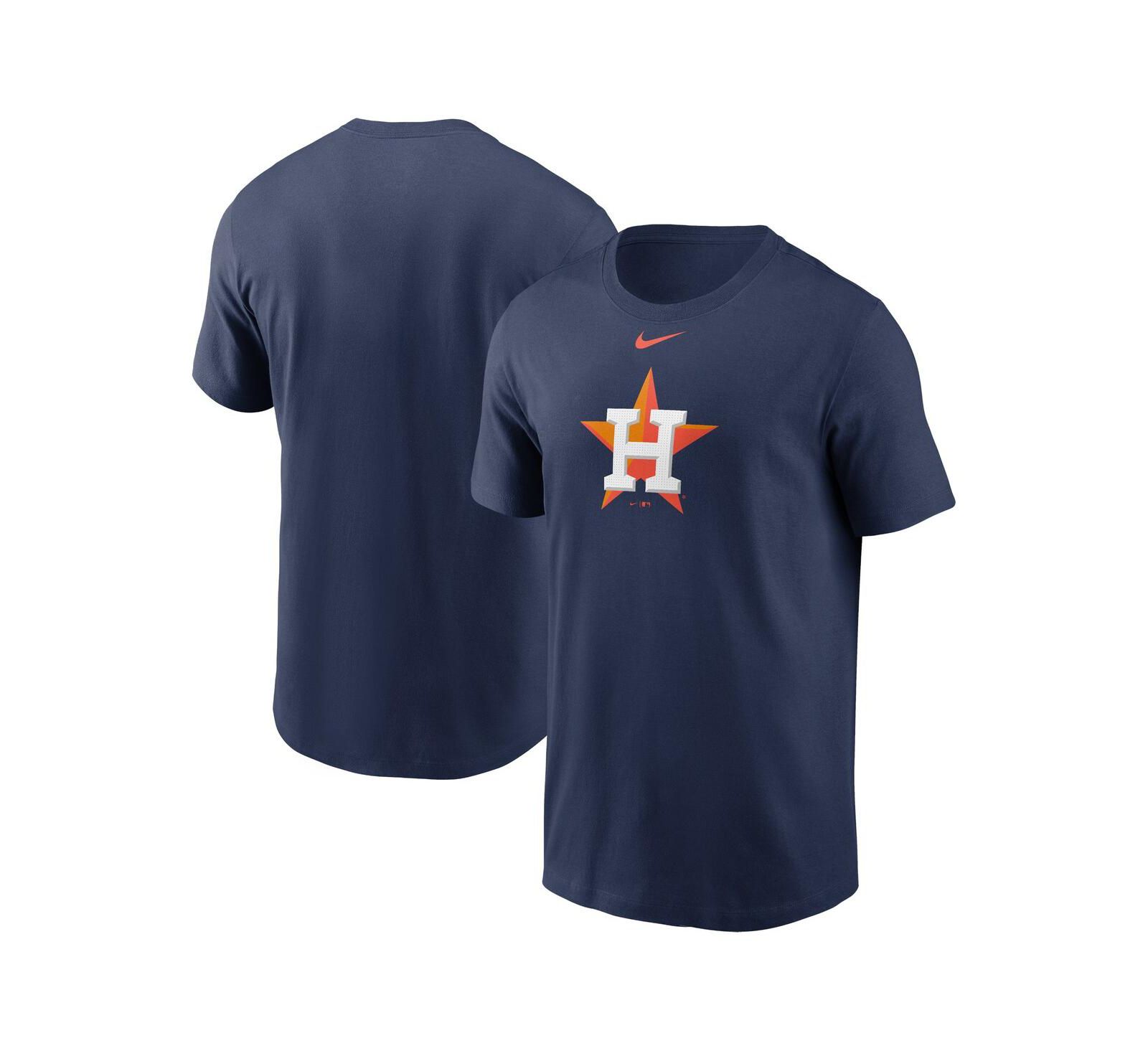Мужская футболка Nike Navy Houston Astros Fuse Logo
