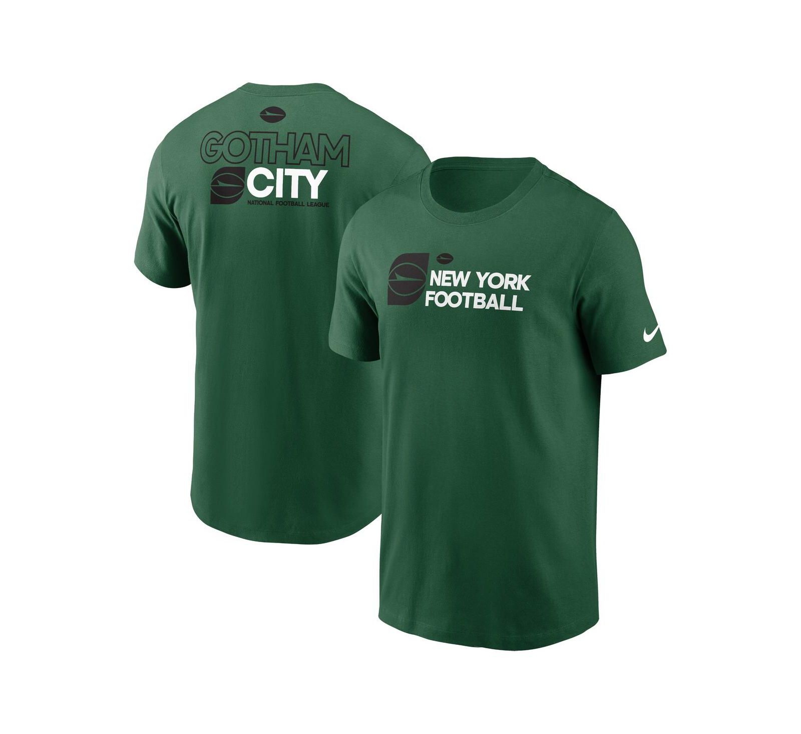 Nike Men's Green New York Jets Outline T-Shirt
