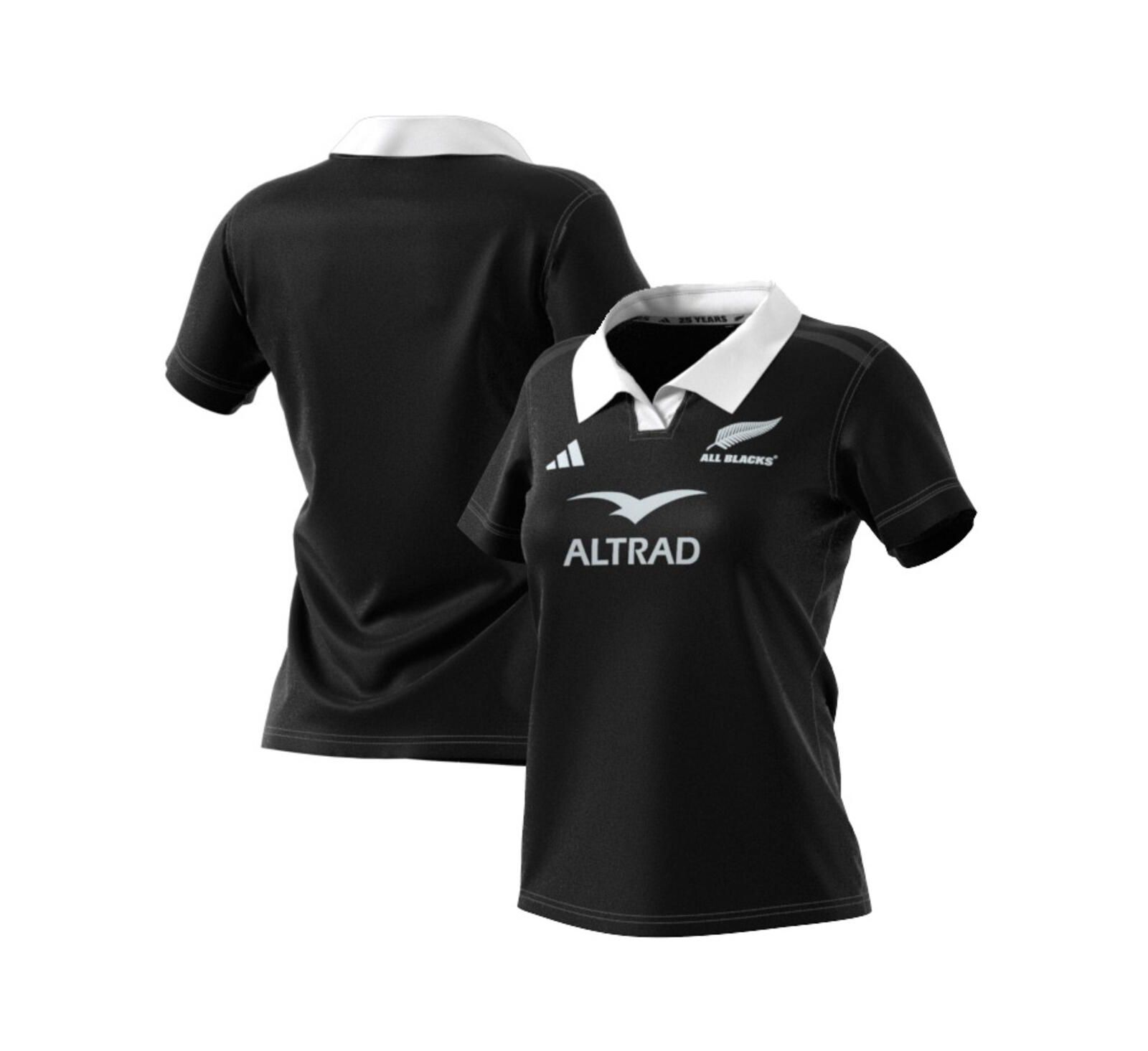 Женская джерси Adidas New Zealand Rugby 2024/25 Home Replica