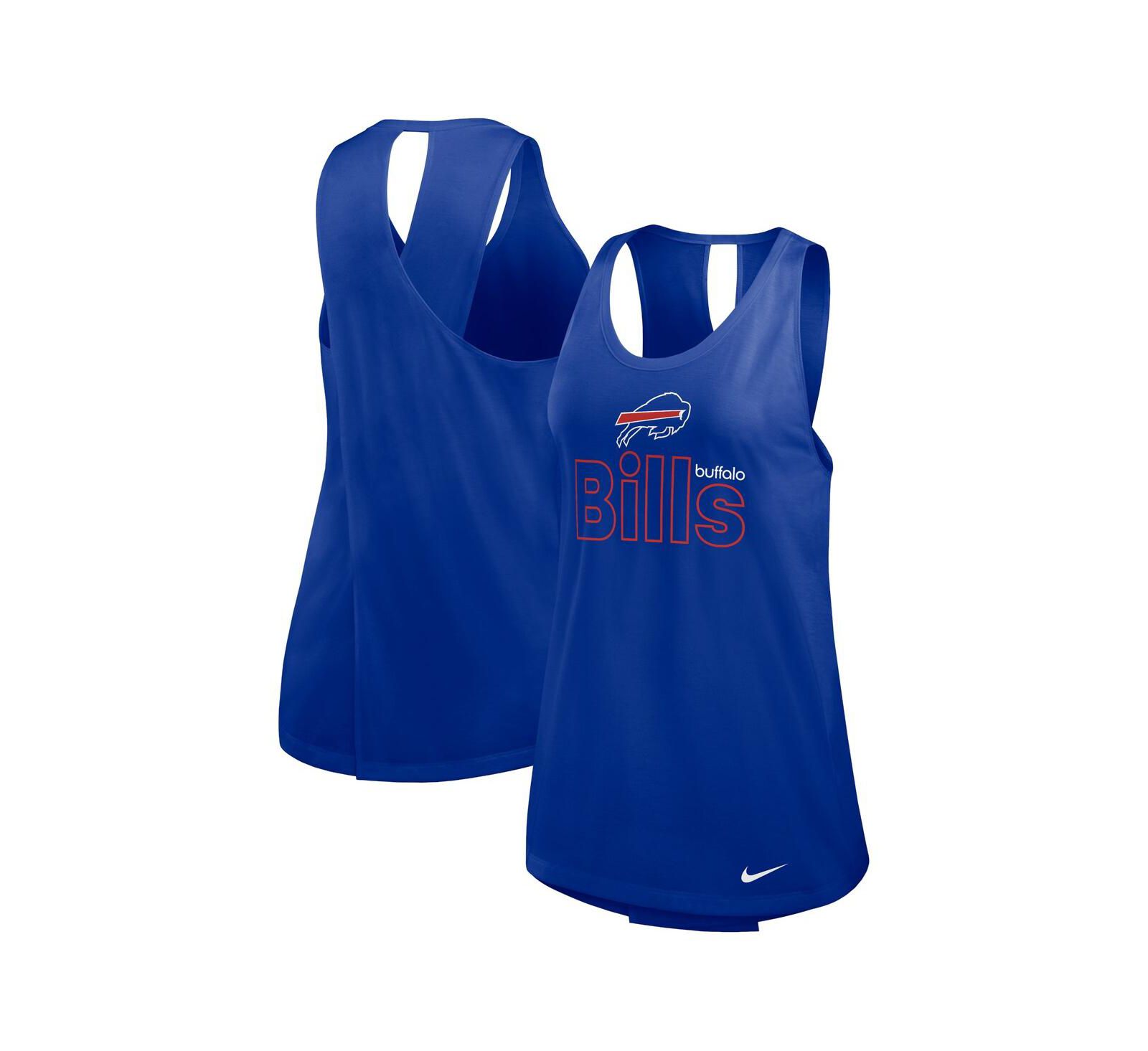 Майка Nike Women's Royal Buffalo Bills Plus Size Performance Tank Top