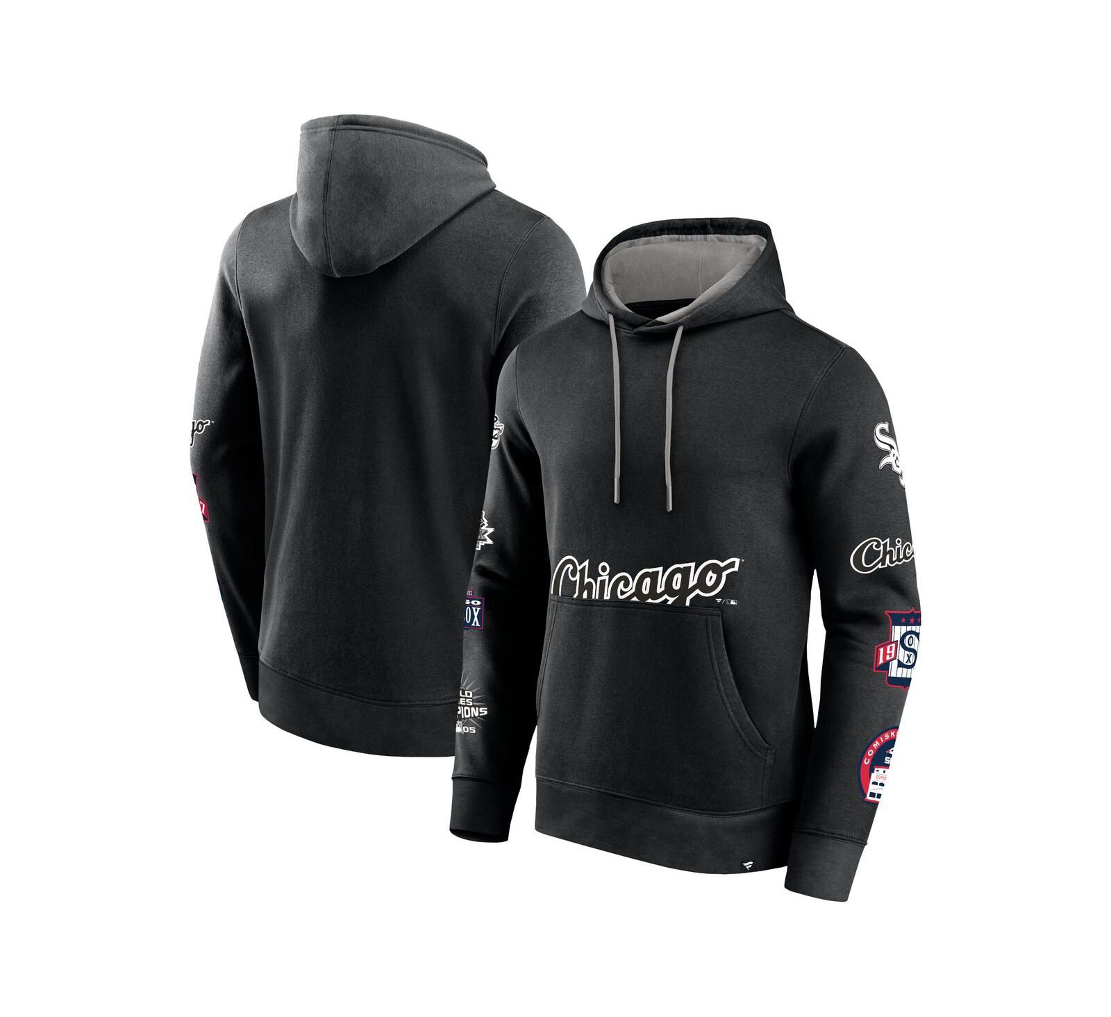Мужское худи Fanatics Black Chicago White Sox Wild Winner