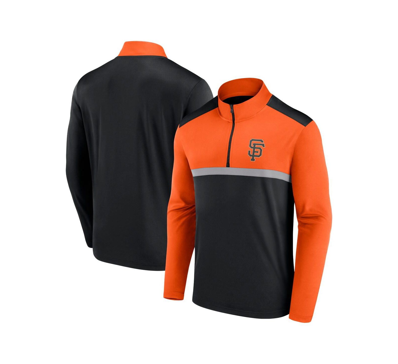 Fanatics Мужская куртка с молнией Black San Francisco Giants
