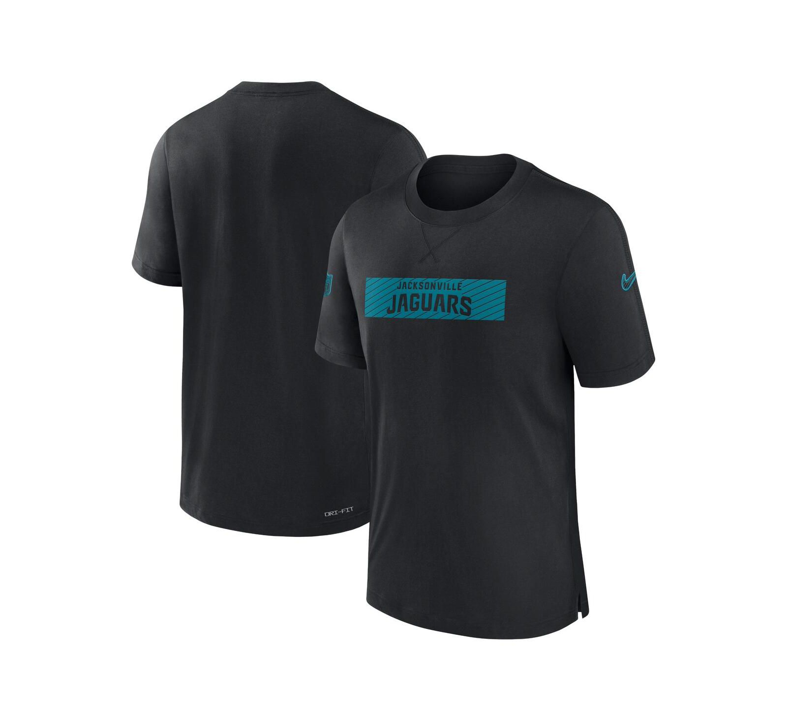 Nike Мужская футболка Nike Jacksonville Jaguars Sideline Player Performance Black