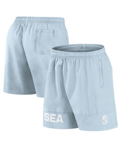 Fanatics Men's Light Blue Seattle Mariners Elements Swim Shorts