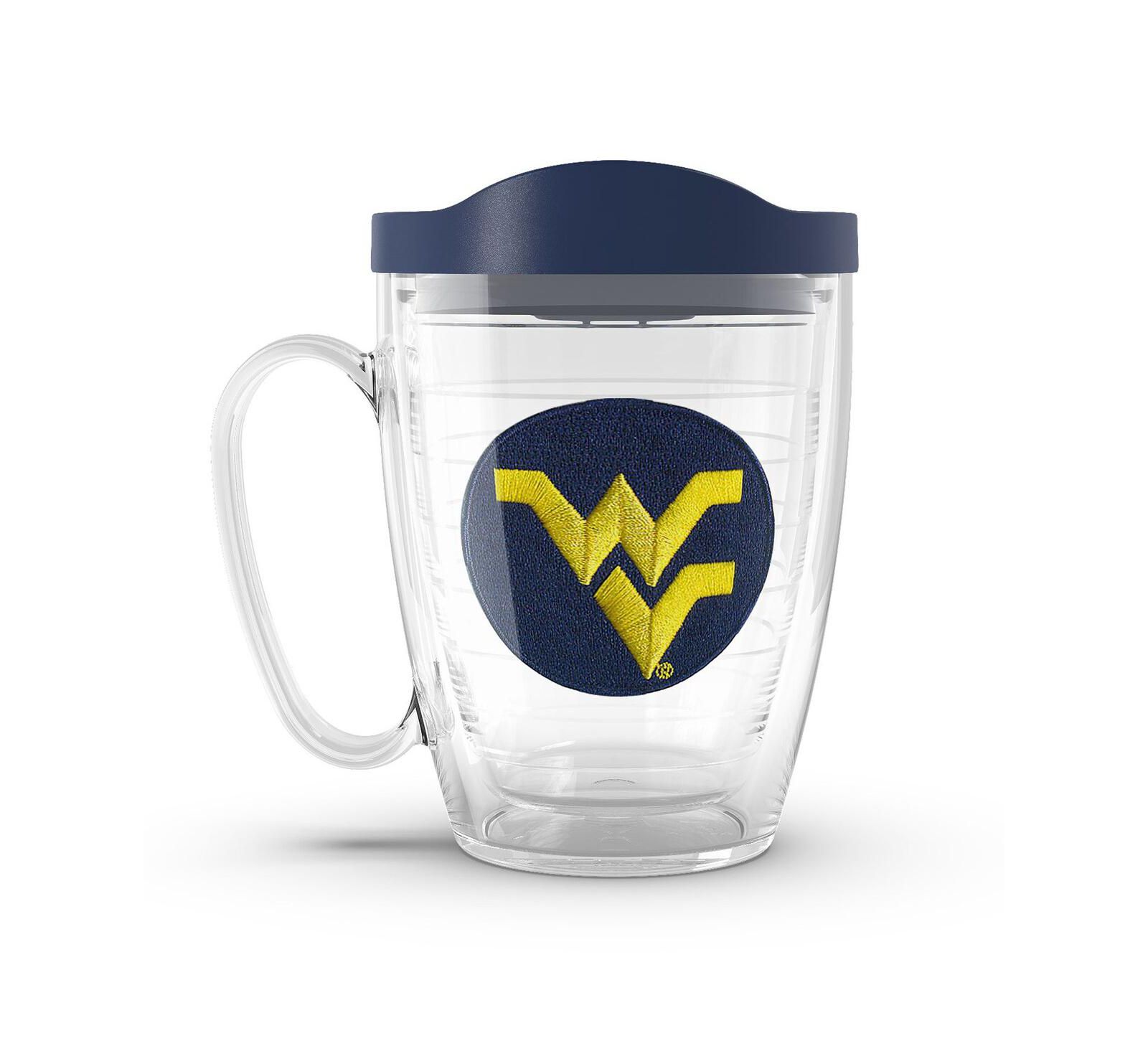 Tervis Tumbler West Virginia Mountaineers 16oz. Emblem Classic Mug with Lid