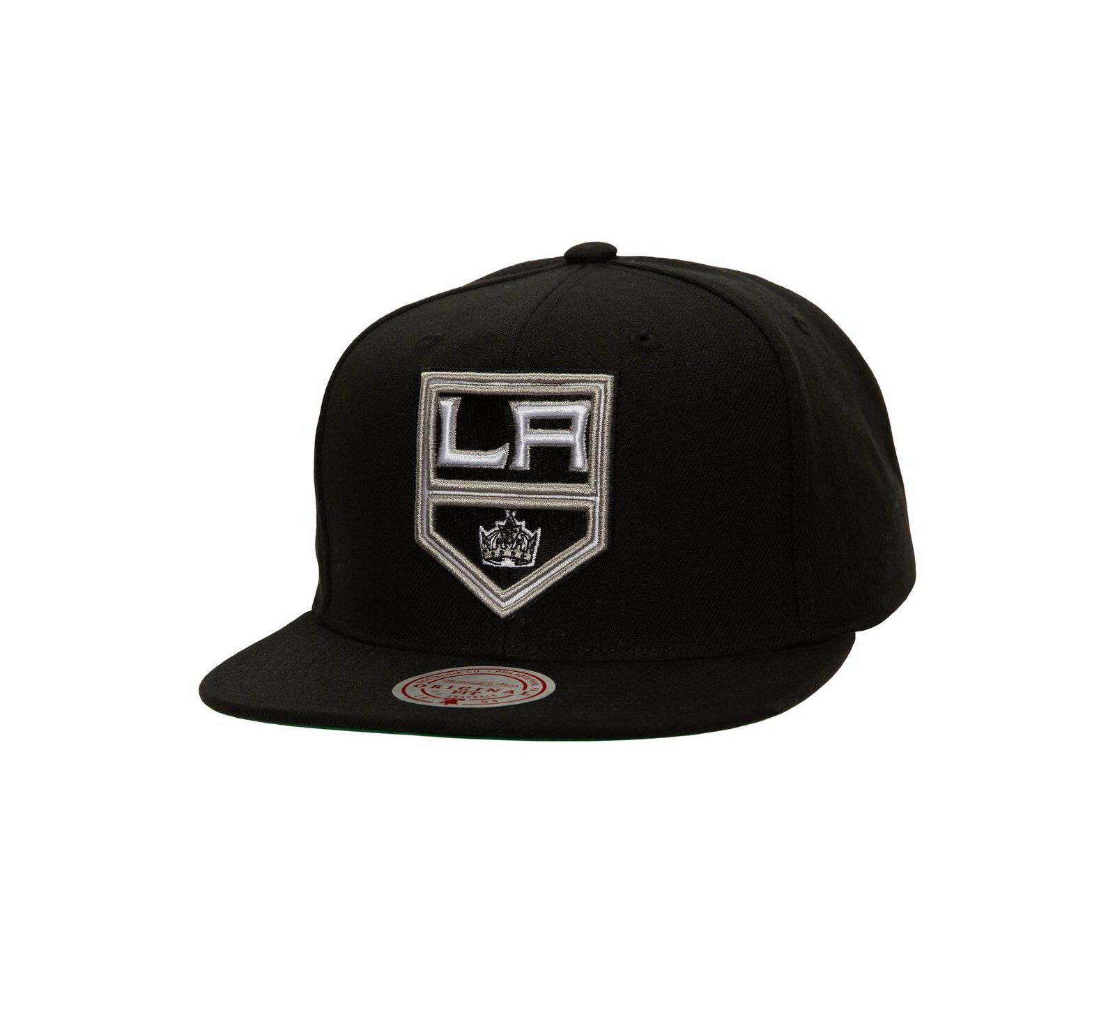 Mitchell & Ness Мужская кепка snapback Los Angeles Kings Core Top Spot, черная