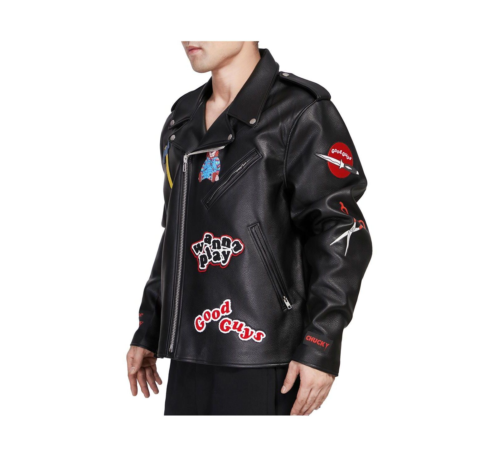 Мужская куртка Freeze Max Chucky Wanna Play Biker Full-Zip, черная