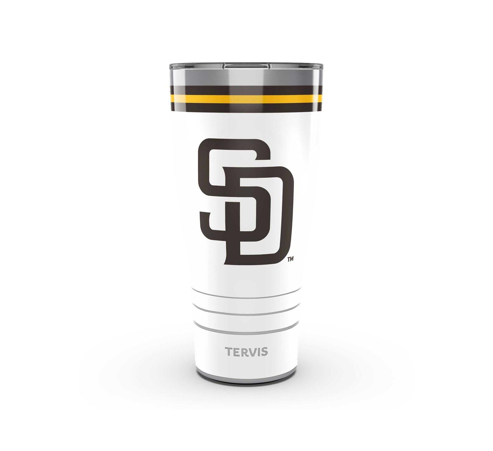 Термокружка Tervis Tumbler San Diego Padres, 30oz., из нержавеющей стали Arctic