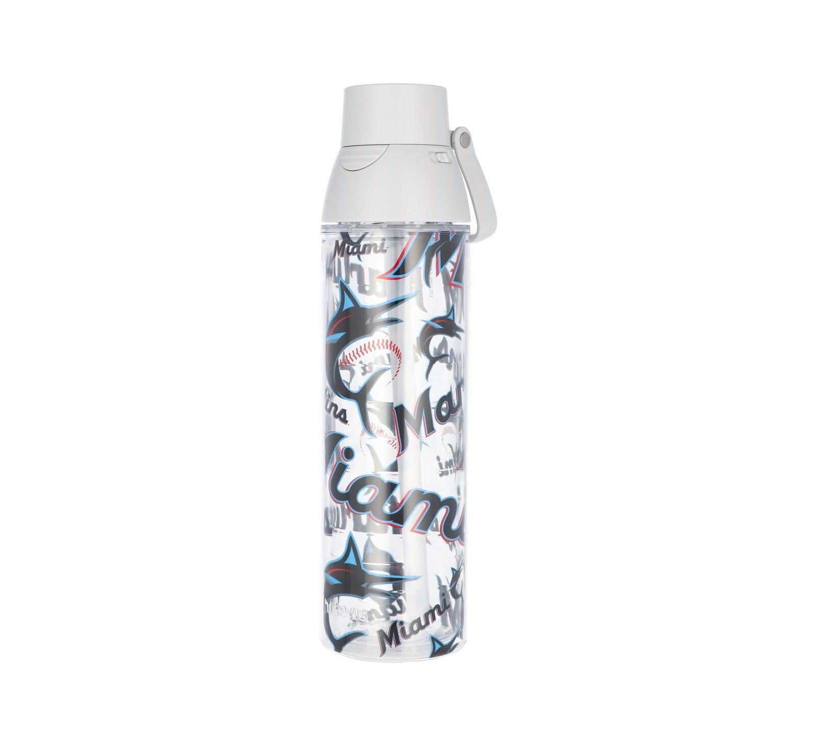 Tervis Tumbler Miami Marlins 24oz. Allover Venture Lite Water Bottle