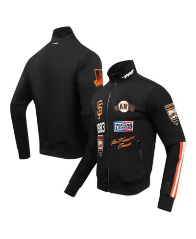 Pro Standard Мужская спортивная куртка San Francisco Giants Fast Lane Full-Zip черная