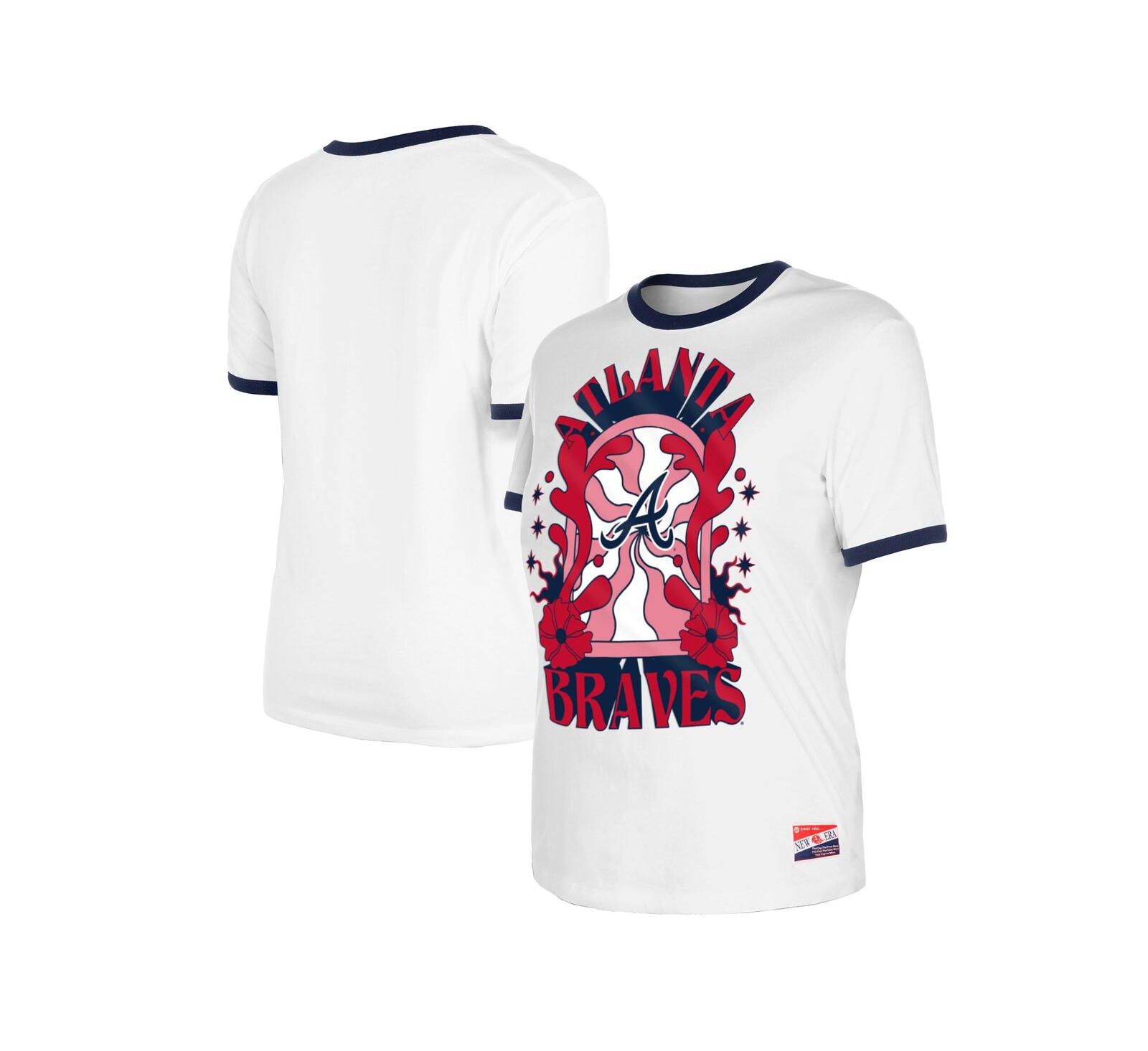 New Era женская футболка оверсайз Atlanta Braves