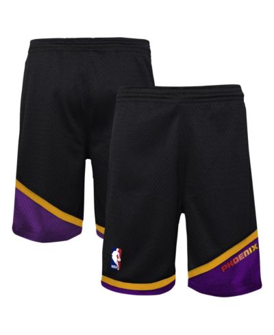 Mitchell & Ness шорты Mitchell & Ness Black Phoenix Suns Hardwood Classics Swingman для мальчиков и девочек
