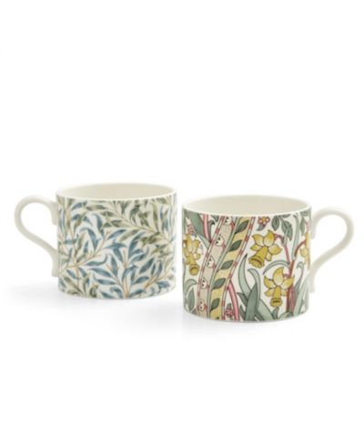 Spode Morris & Co. Mugs, Set of 2