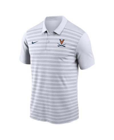 Nike Мужская рубашка-поло Nike Virginia Cavaliers 2024 Early Season Coaches Sideline, белая