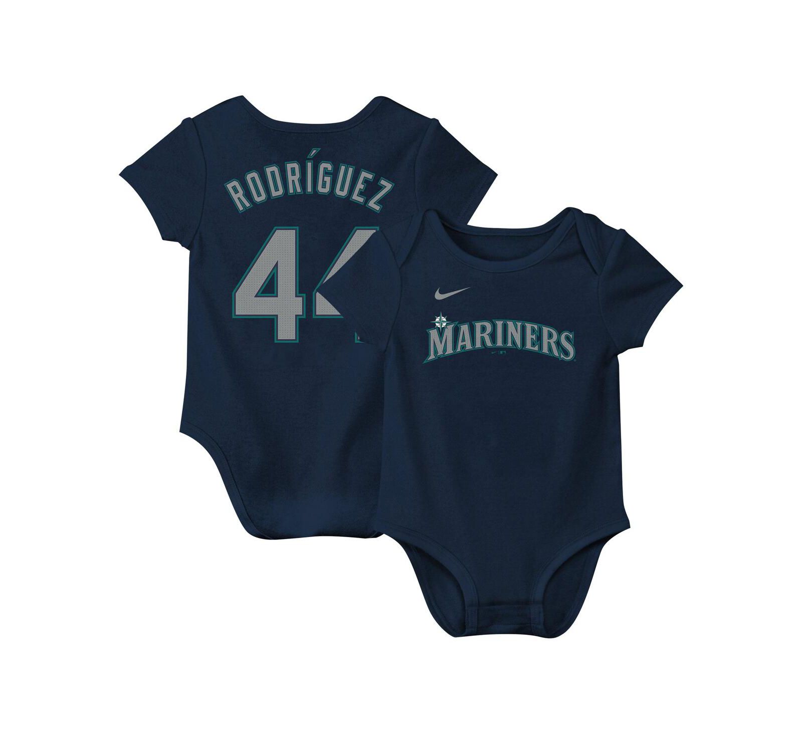 Детский боди Nike Julio Rodríguez Seattle Mariners Navy