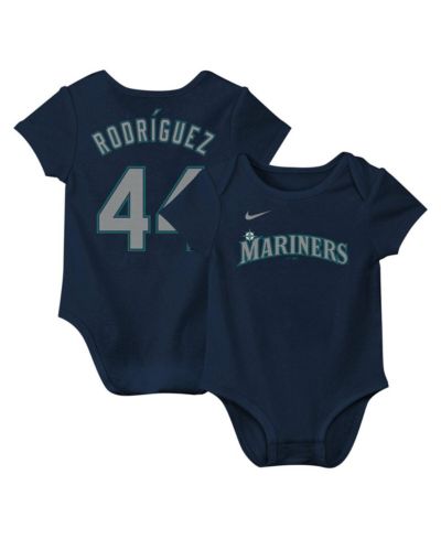 Детский боди Nike Julio Rodríguez Seattle Mariners Navy